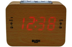 Bush Wooden Clock Radio - Wood